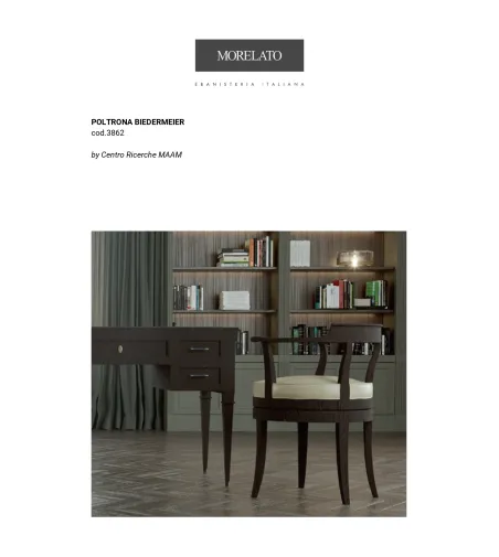 Poltrona Biedermeier - Morelato