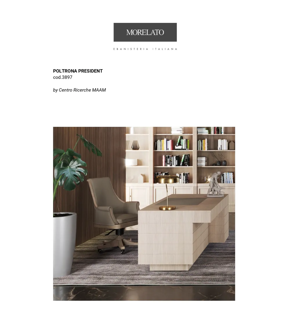 Fauteuil President - Morelato