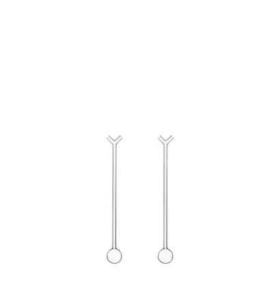 Ichendorf - Set of 6 Amaranta Clear Teaspoons