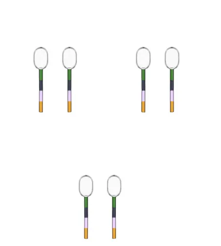 Juego de 6 Cucharillas Andalusia - Ichendorf