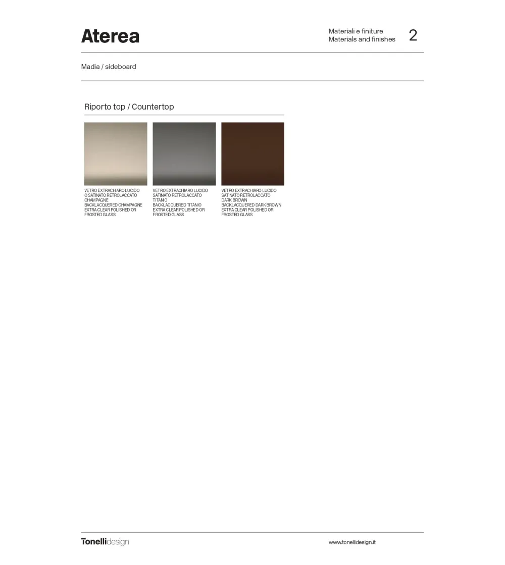 Tonelli Design - Aterea Hohes Sideboard
