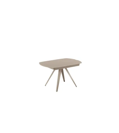 Stones - Kyoto 120  Extendable Glass Table