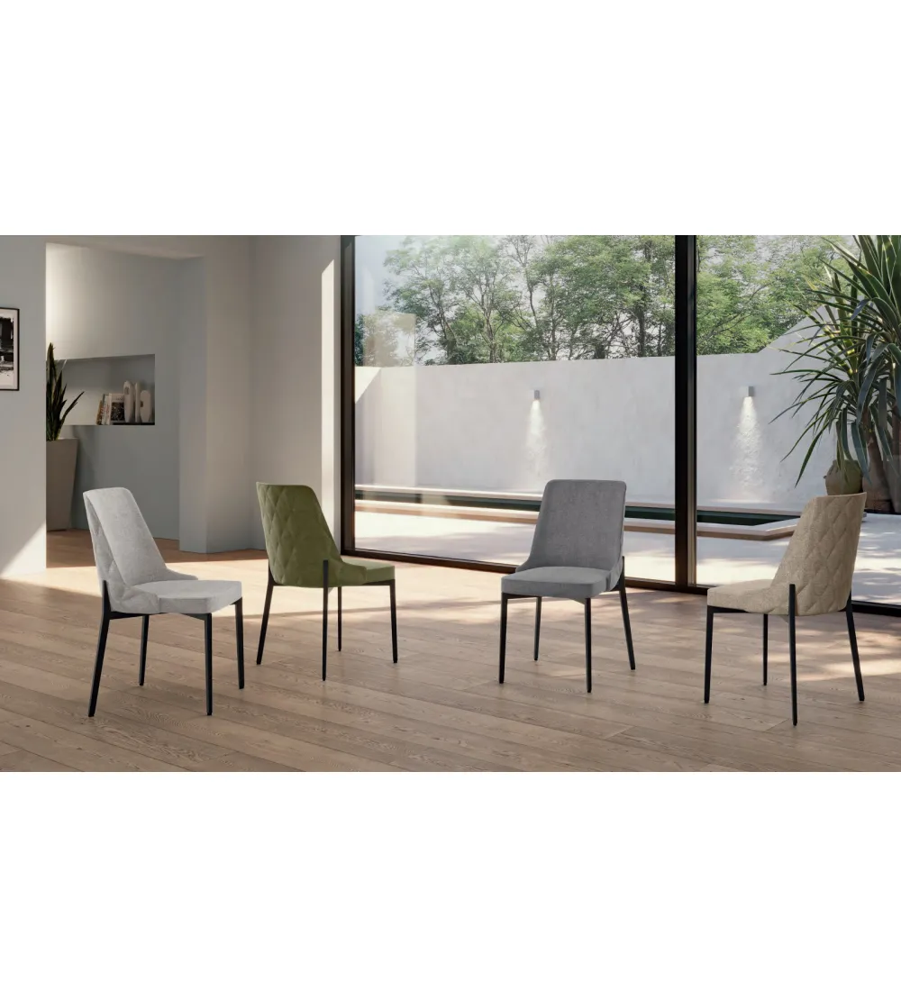 Ensemble de 4 Chaises Ambra - Stones