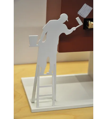 Reloj De Cuco Silhouette_ El Pintor - Pirondini