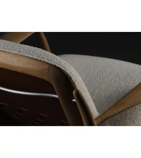 Fauteuil Nila Lounge Trimmed - Artisan