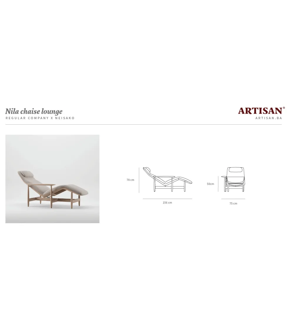 Artisan - Nila Chaiselongue