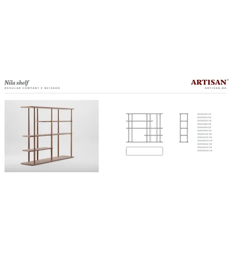Artisan - Nila Bookshelf