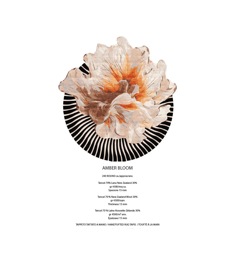 Alfombra Amber Bloom - Sitap