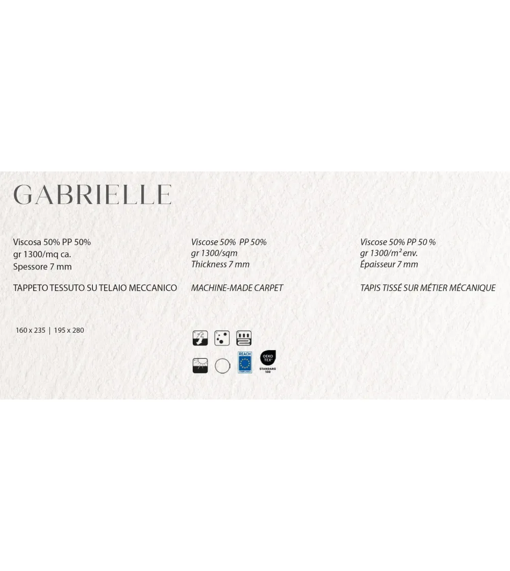Tapis Gabrielle 794J/Q41 - Sitap
