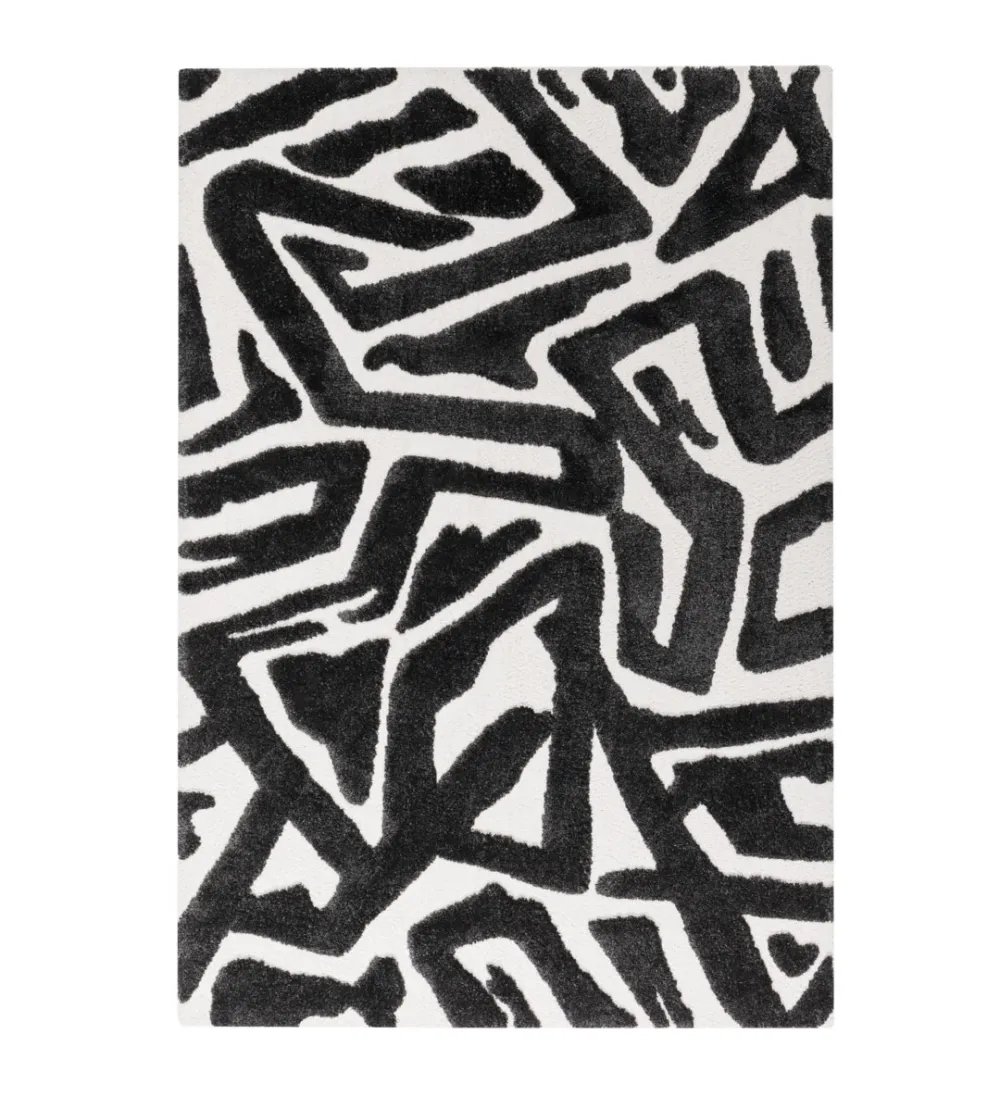 Sitap - Venere Black and White Carpet