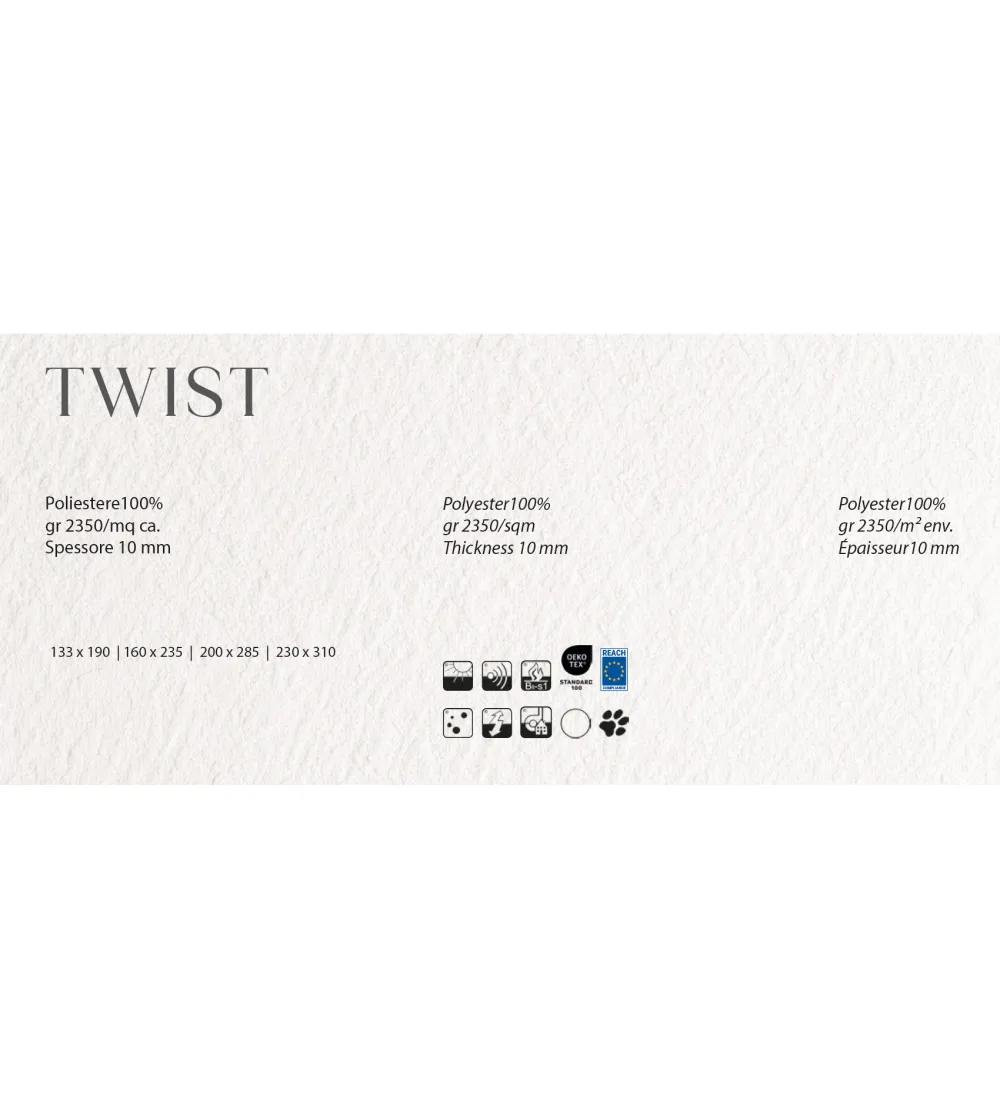 Alfombra Twist Two - Sitap