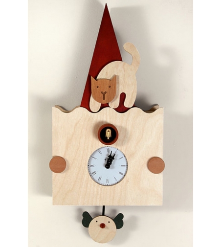 Orologio Cucù Micio Pirondini Italia