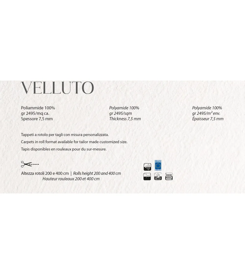 Alfombra Velluto - Sitap