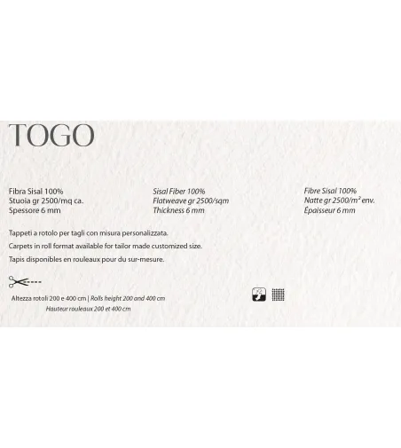 Tappeto Togo - Sitap