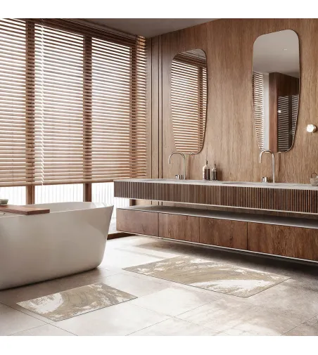 Set Tappeti Bagno Spa Silver - Sitap