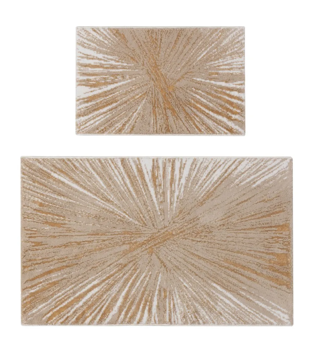 Sitap - Spa Gold Bathroom Carpet Set