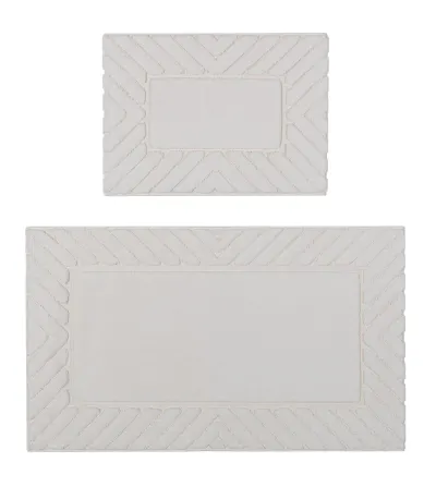 Sitap - Spa Ivory Bathroom Carpet Set