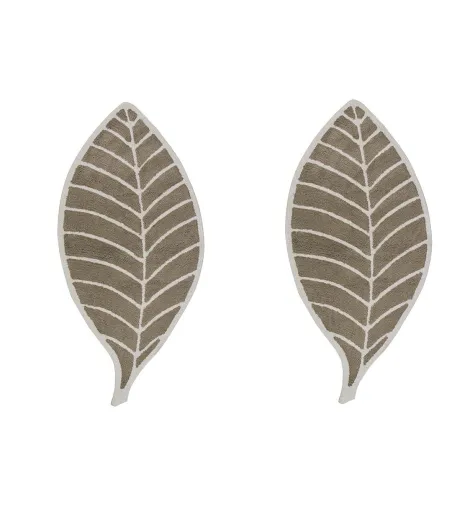 Sitap - Leaf Badezimmerteppich-Set