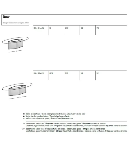 Tonelli Design - Bow Table