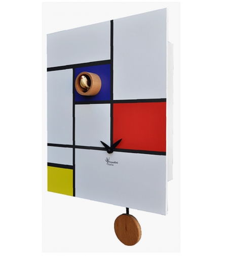 Kuckucksuhr Around Mondrian Pirondini Italia