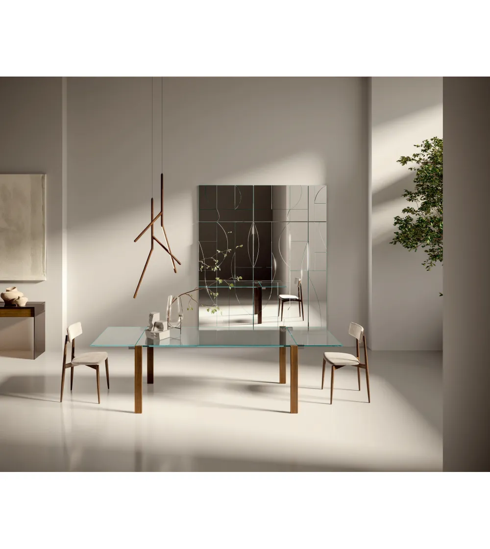 Table Extensible Livingstone Wood Leg...
