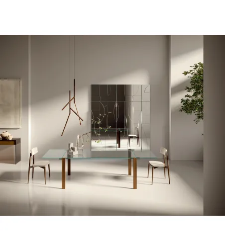 Tonelli Design - Livingstone Wood Leg Extendable Table