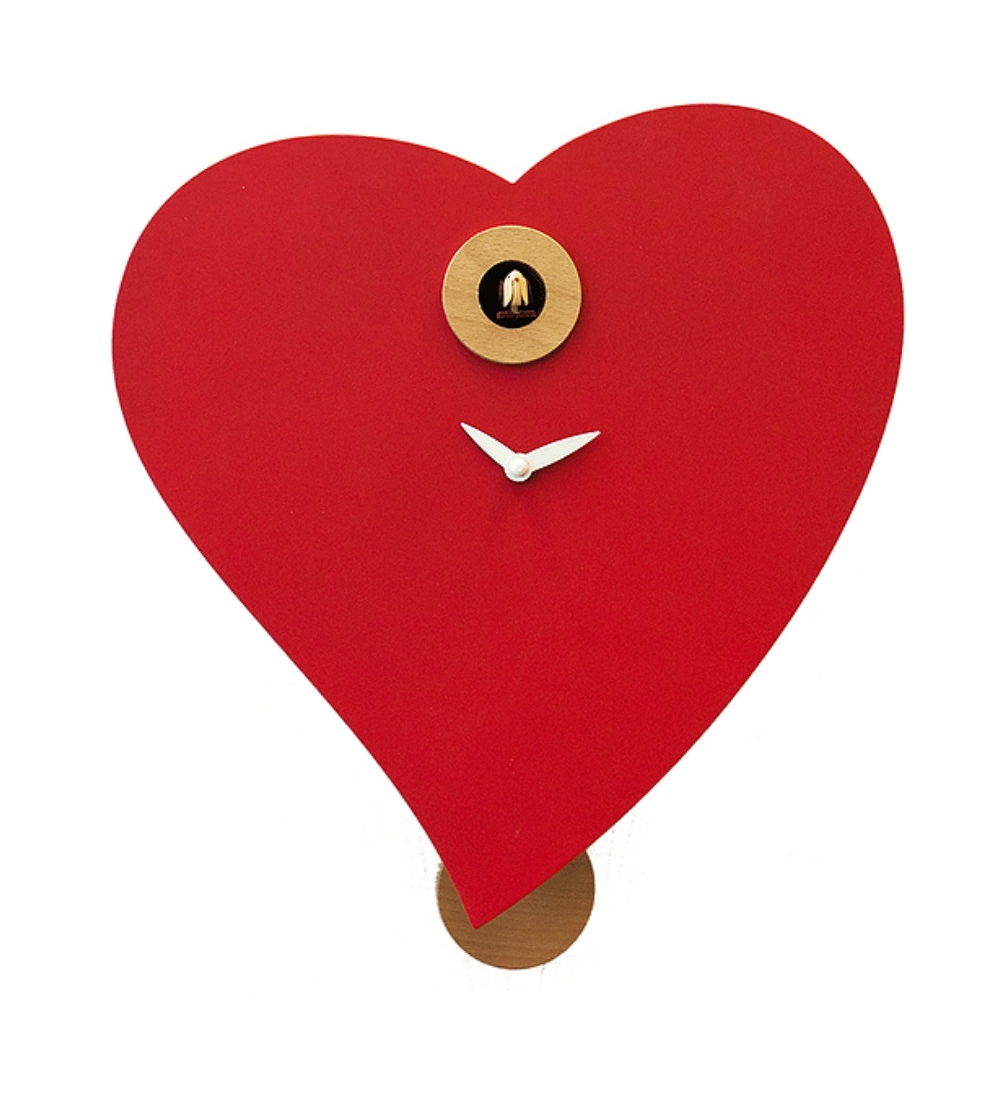 Cuore Cuckoo Clock Pirondini Italia