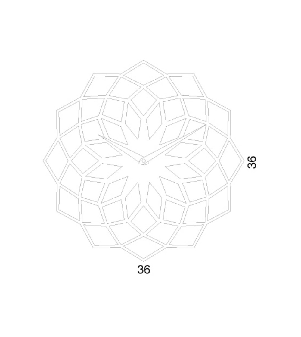 Wall Clock Skallop Progetti