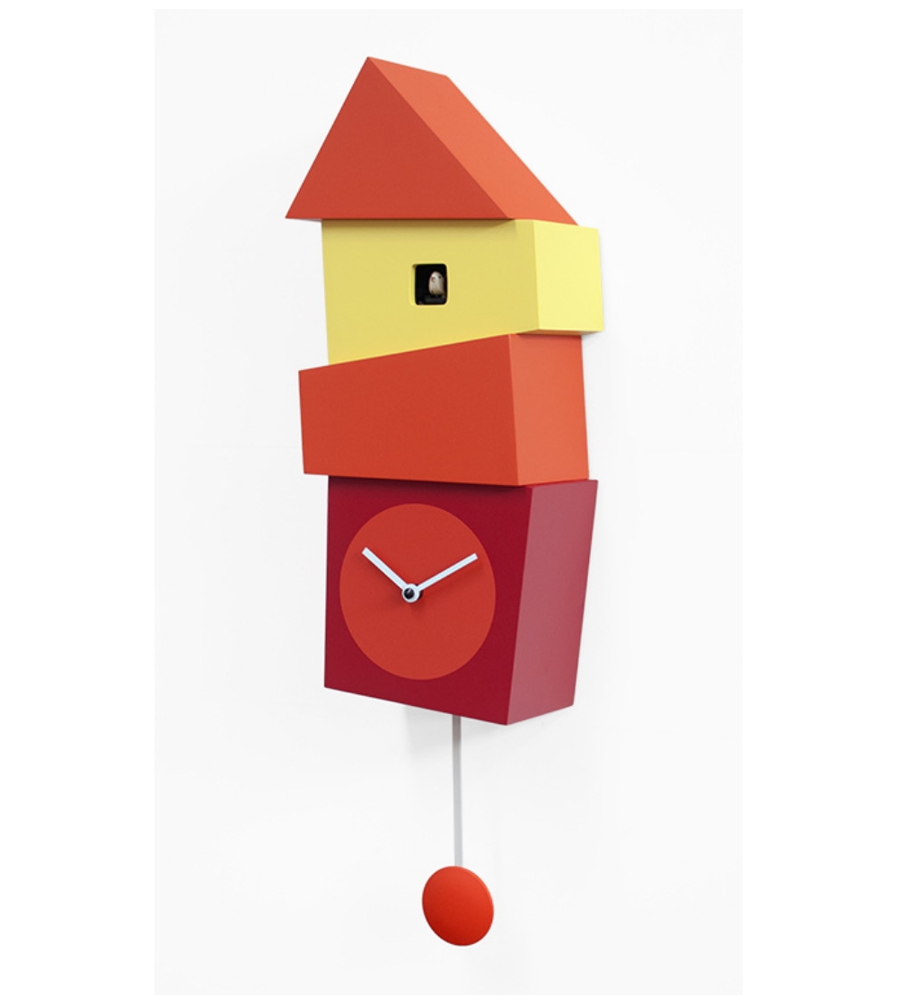 Progetti: Cuckoo Wall Clock With Pendulum Crooked