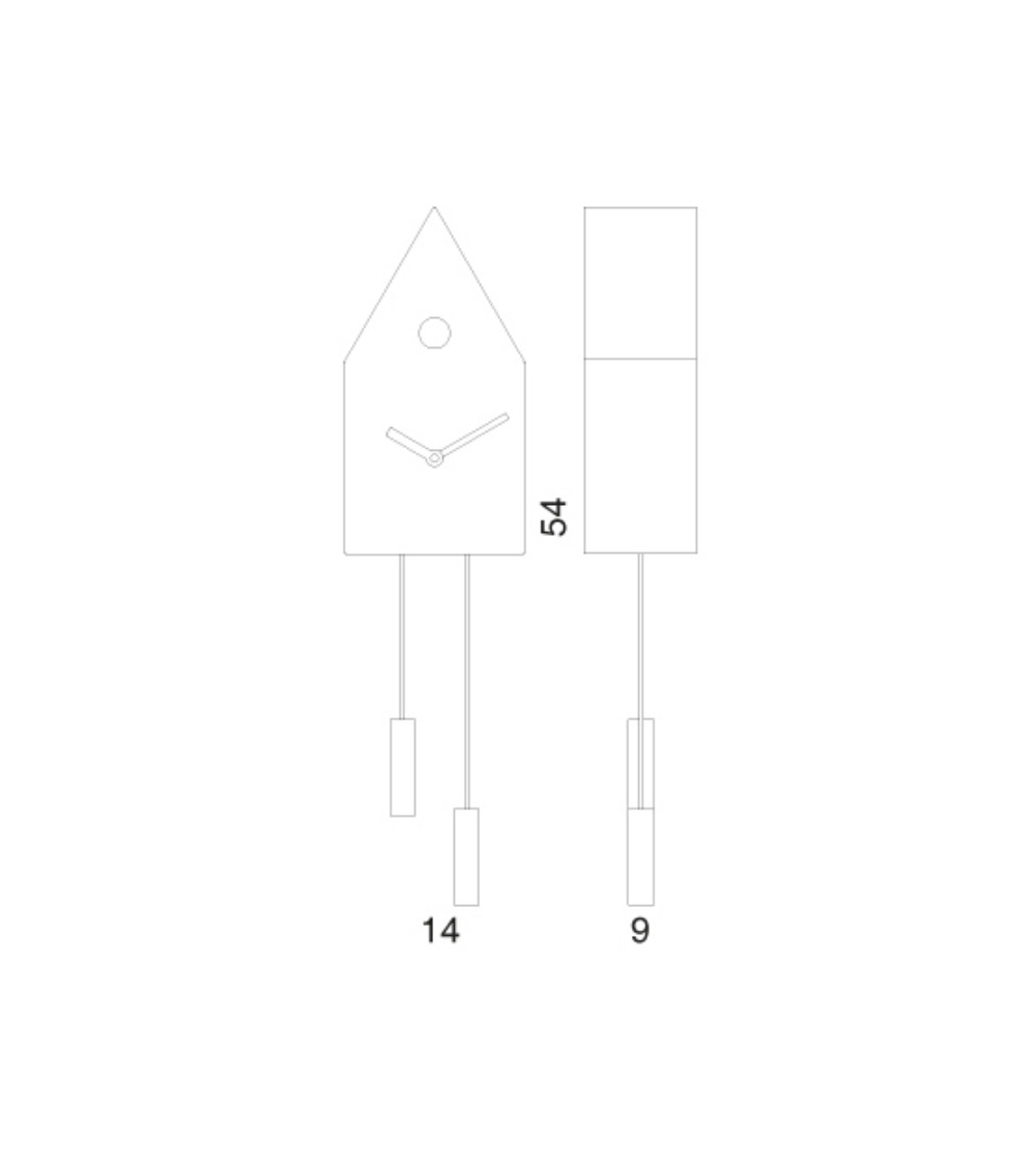 Progetti: Reloj De Pared De Cuco 24K