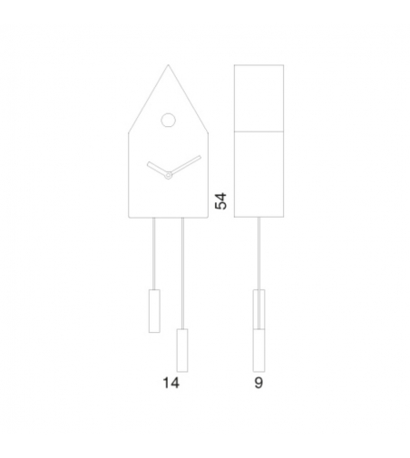 Progetti: Reloj De Pared De Cuco 24K