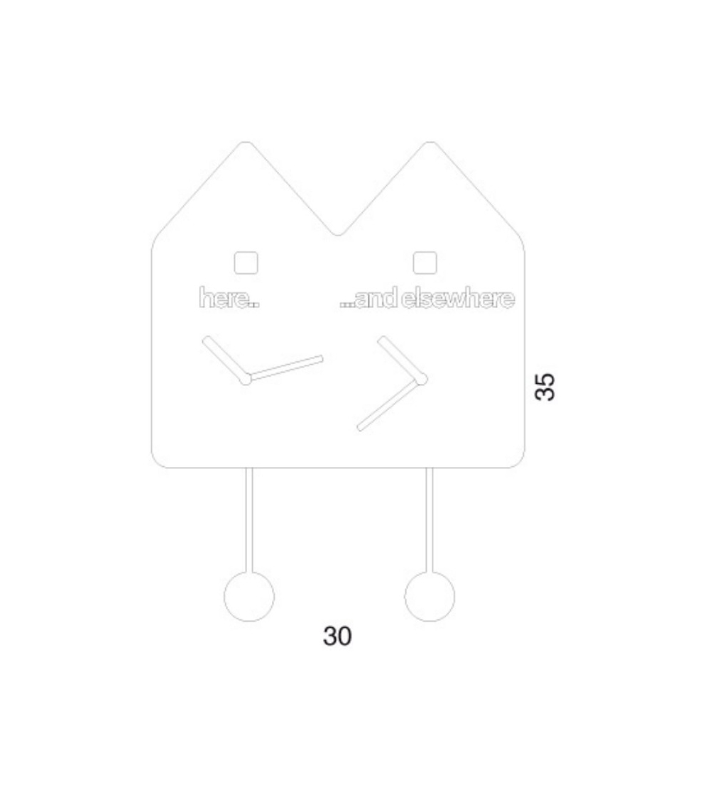 Progetti: Cuckoo Wall Clock Double Q
