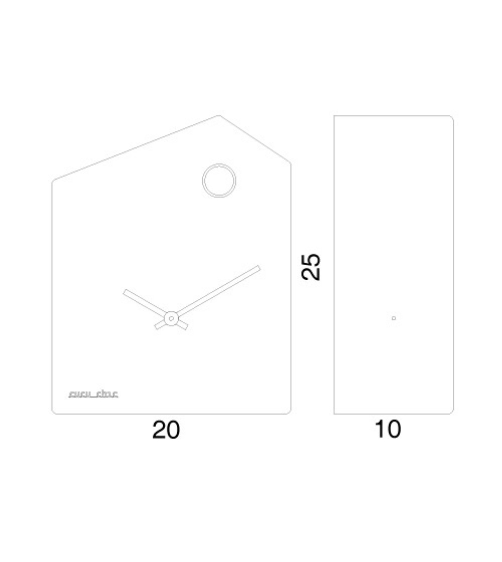 Progetti: Wanduhr Cucu_Chic