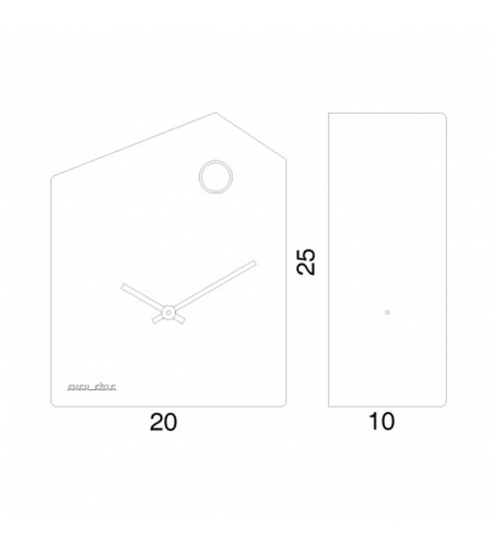 Progetti: Horloge Murale Cucu_Chic