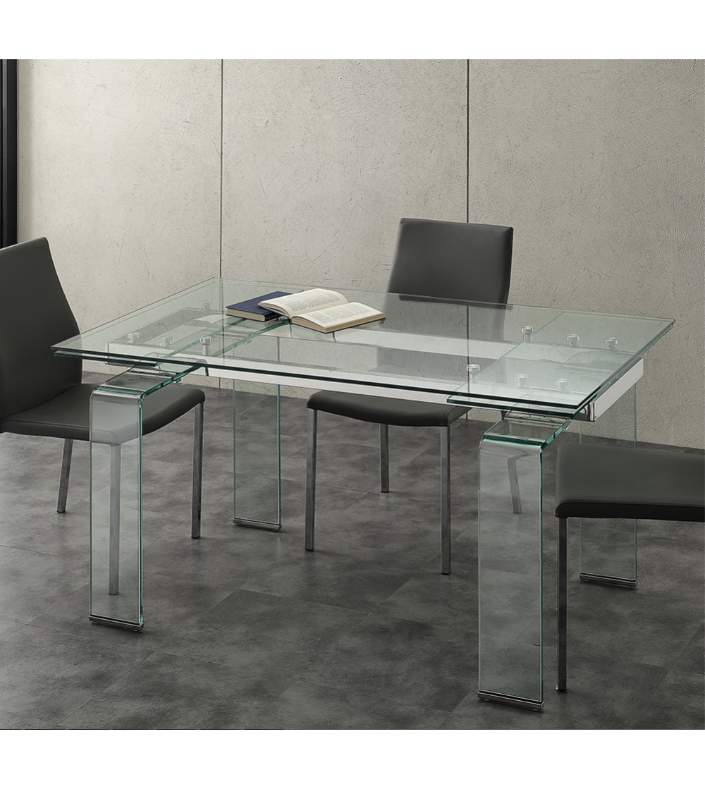 Table En Verre Mini Glass La Seggiola