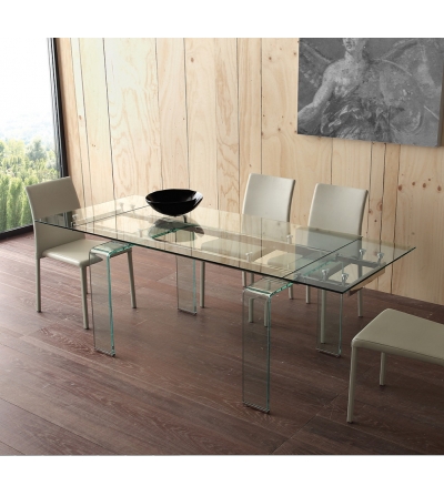 Table En Verre Mini Glass La Seggiola