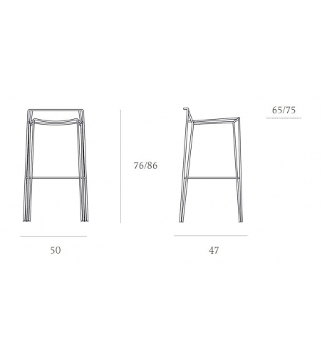 Casprini: Tabouret Nouvelle Collection Penelope