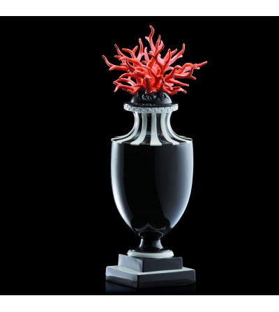 Vaso Corallo nero Ceramiche Dal Prà 2