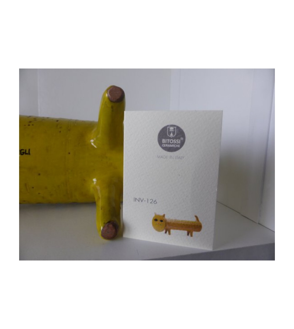 Bitossi Ceramiche Figure de Chat Aldo...