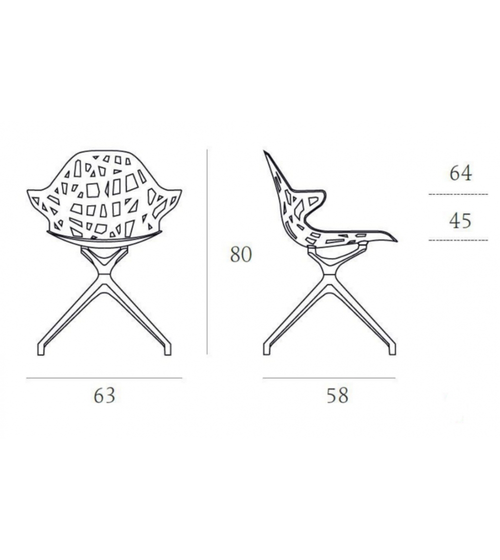 Casprini: Poltrona Pelota Spider