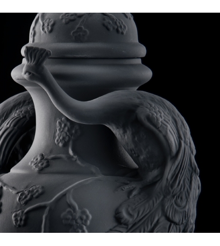 Vase avec des paons Ceramiche dal Prà