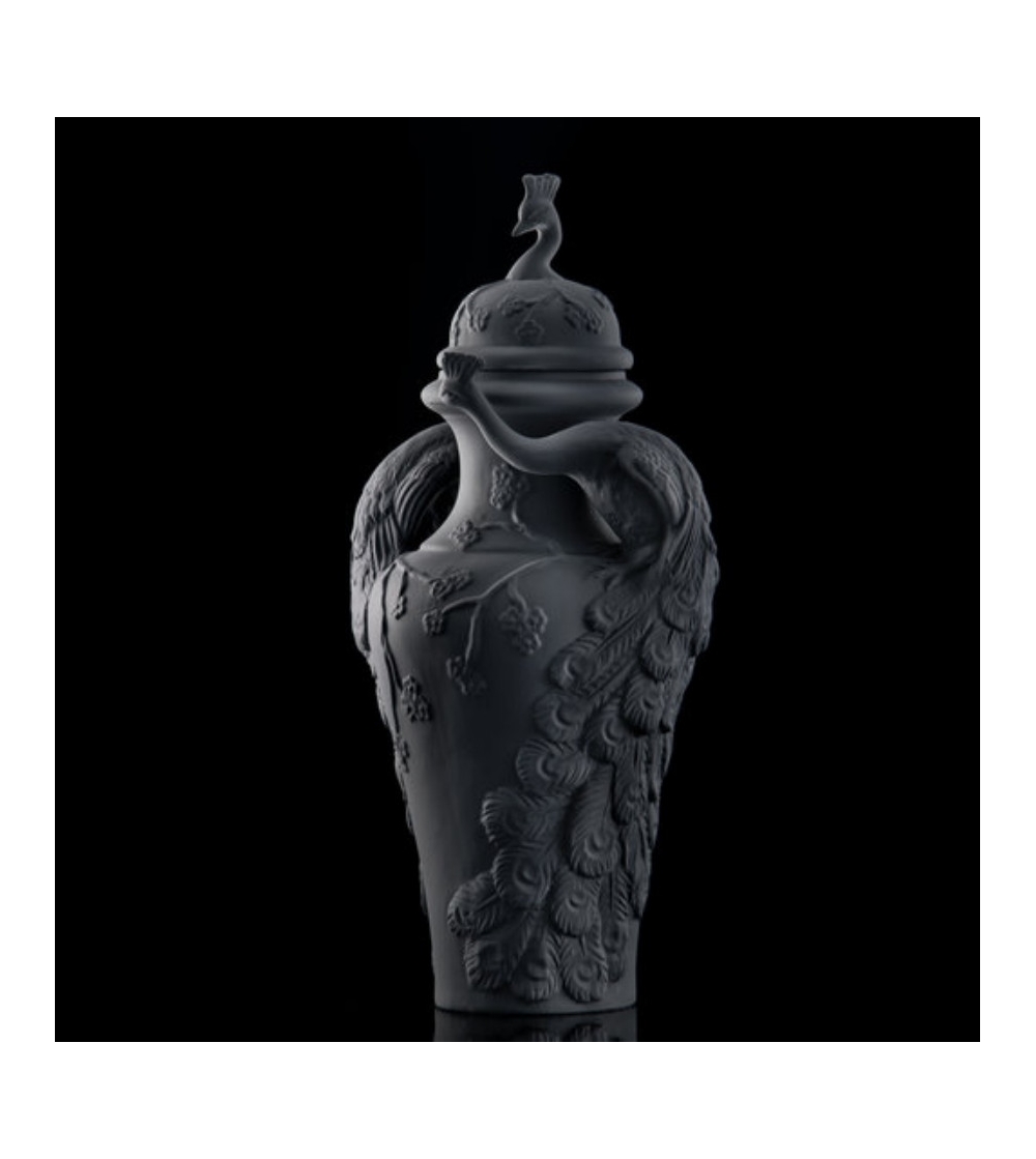 Vase with peacocks Ceramiche dal Prà