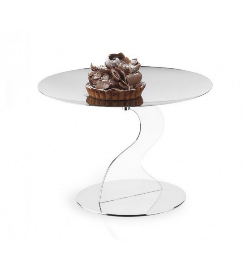 Stainless Steel Stand 1 Rounded Plate 0.AL004  Elleffe Design