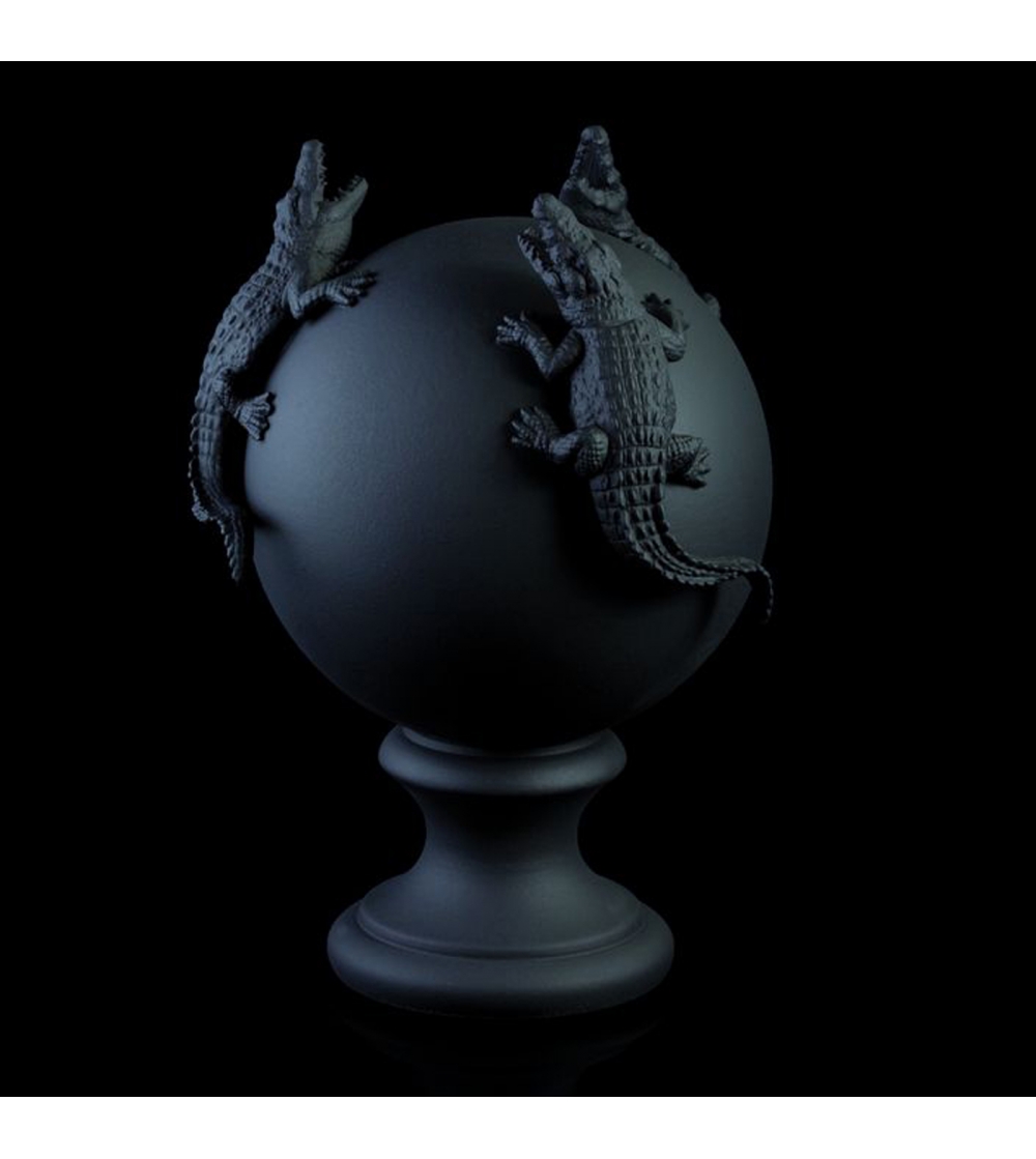 Globe Coccodrilli Ceramiche dal Prà