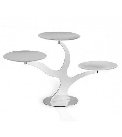 Alzata 3 Piatti Bombati 0.AL003 Elleffe Design