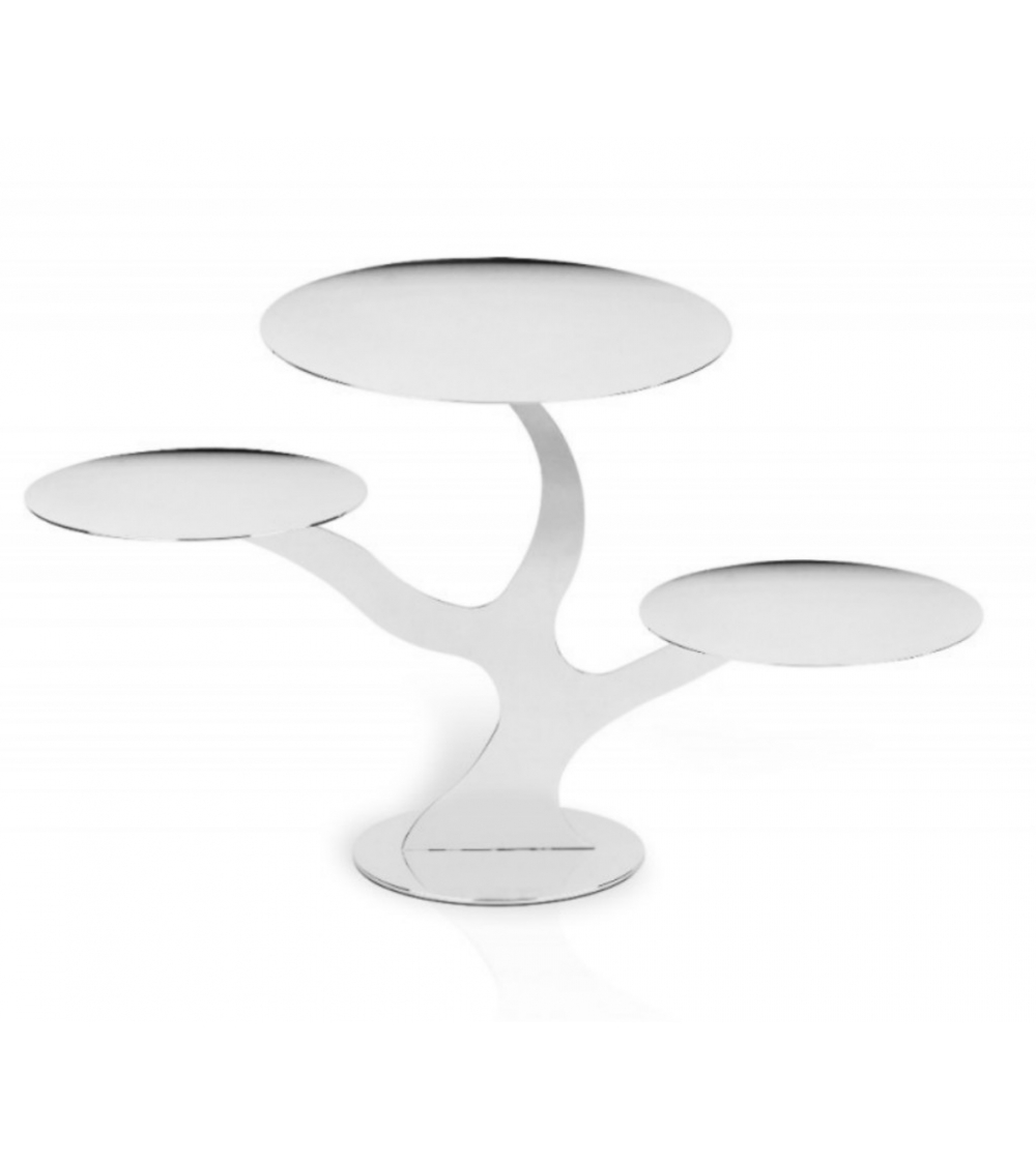 Stand 3 rounded dishes stainless steel  0.AL0309 Elleffe Design
