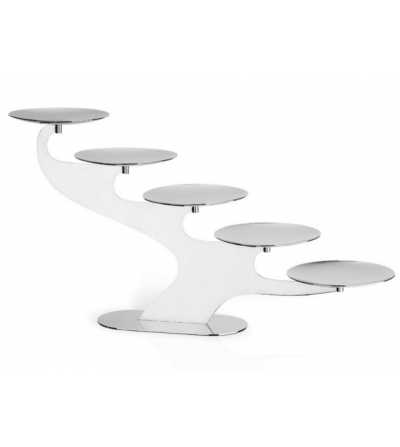 Bandeja Lineal De 5 Platos Redondeados Elleffe Design...