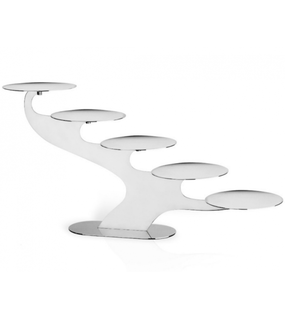 Linear Stand 5 Flat Plates 0.AL015  Elleffe Design