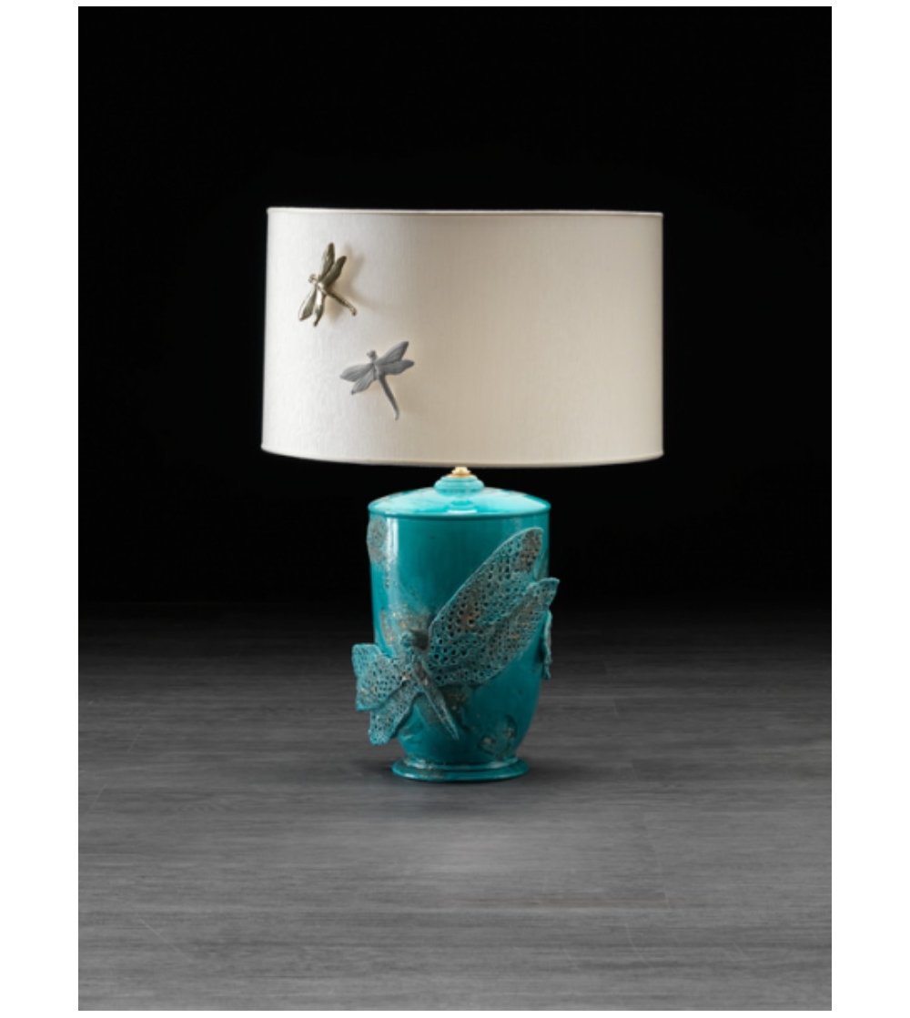 Dragonfly Table Lamp Ceramiche dal Prà