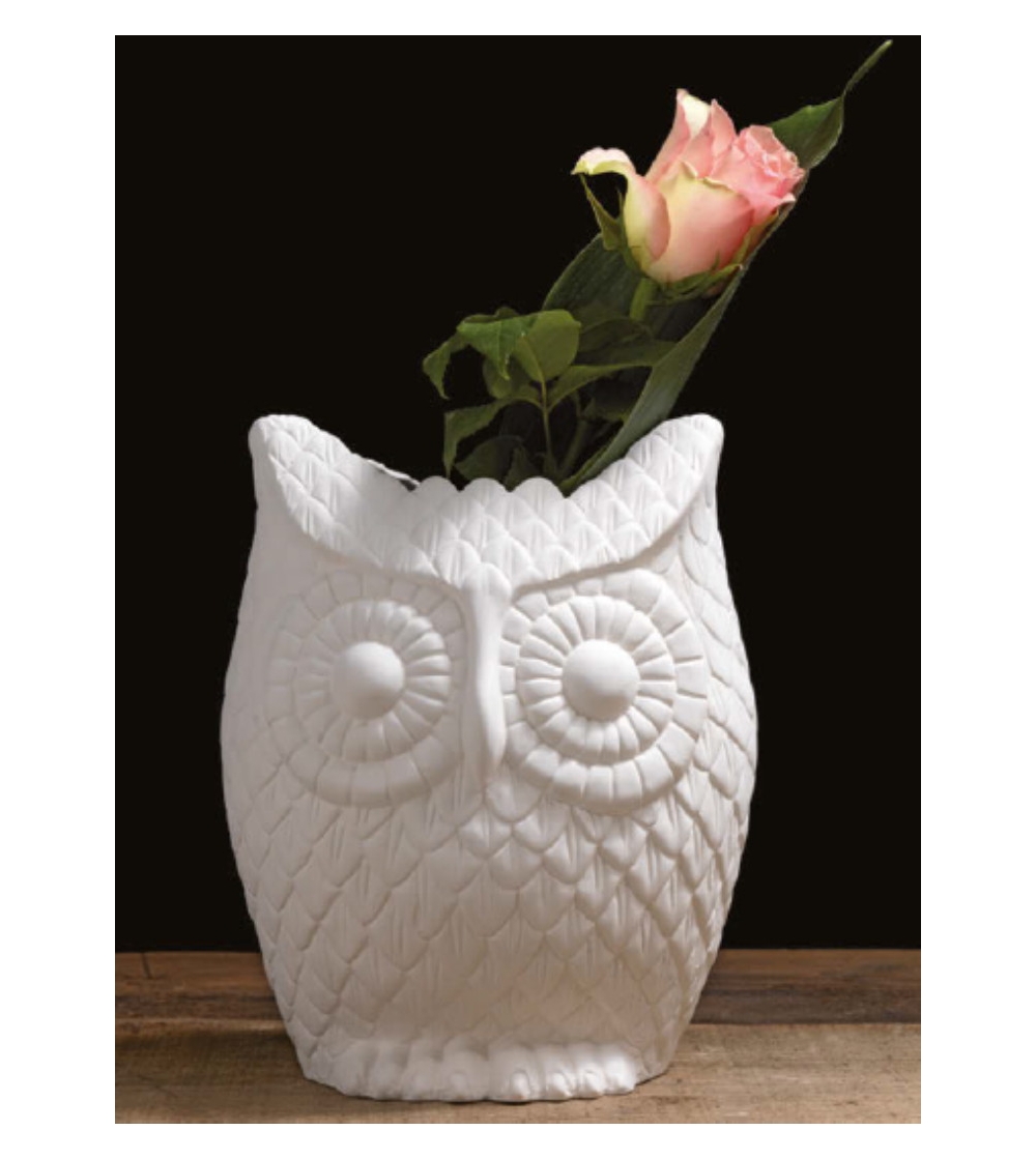 Vase Hibou Ceramiche Dal Prà